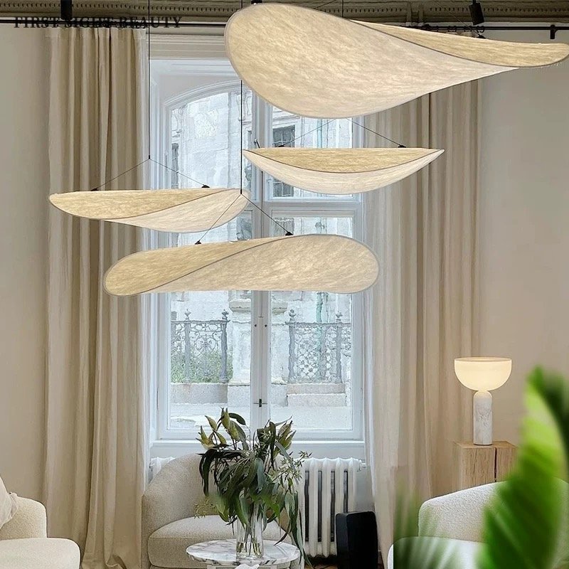Wabi-Sabi Paper Chandelier for Living Room & Dining Room & Bedroom