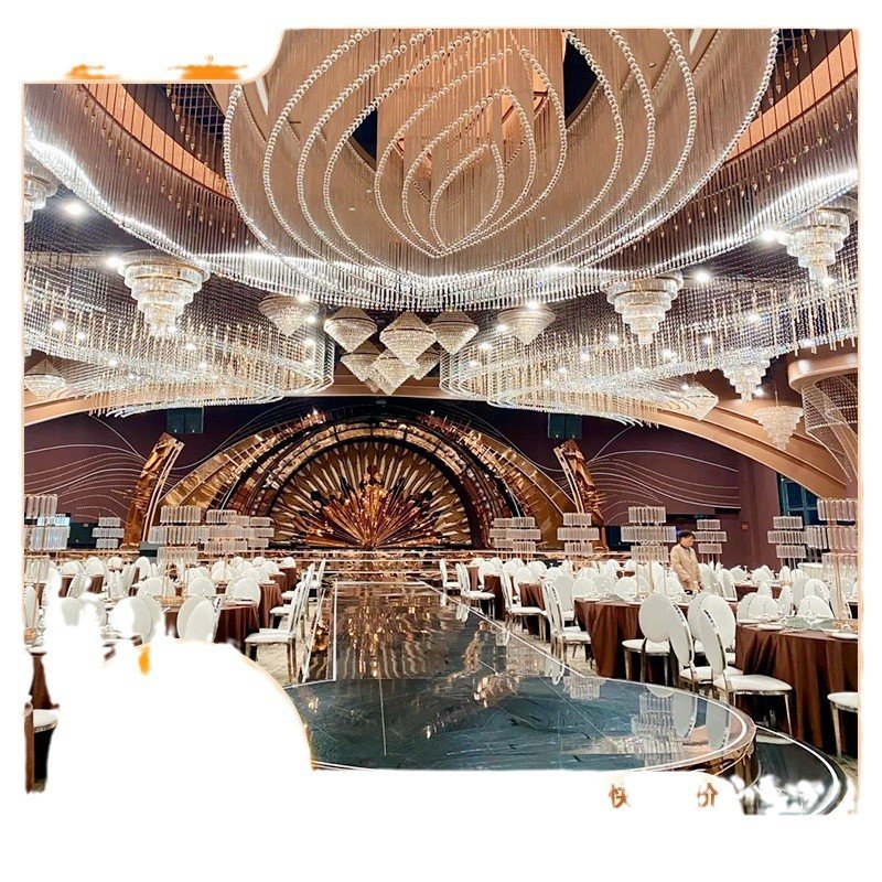 Signature Chandelier for Wedding Hall & Banquet Hall