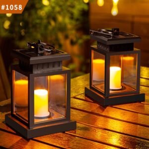 solar palace lantern lawn camping decoration landscape candle light solar energy