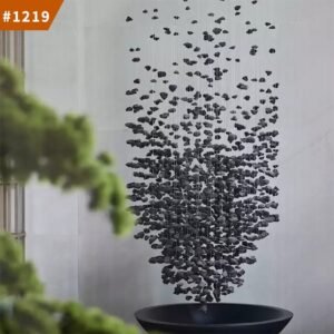 black pendant light wedding large luxury crystal glass led chandelier light