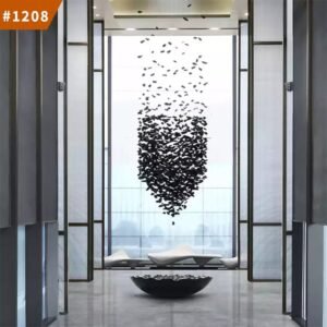 classic modern black luxury k9 crystal large ceiling pendant light chandeliers