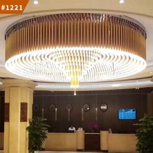 modern chandelier decor villa banquet hall led ceiling chandelier light