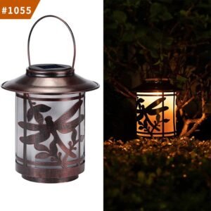 light solar garden retro solar wrought iron lantern outdoor lamp garden lamp