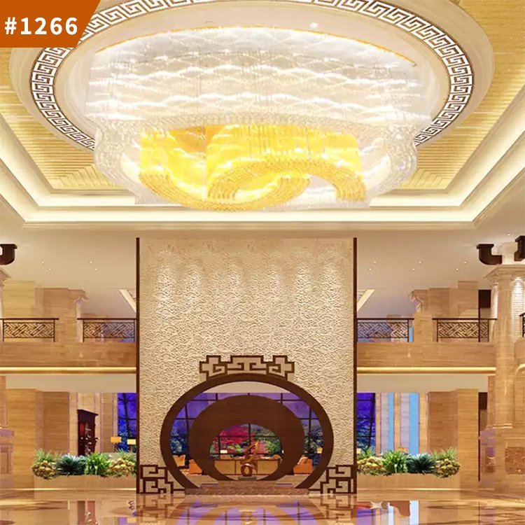 chandelier ceiling lights office show room luxury crystal led chandelier lamp