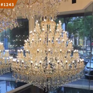 chandelier crystal lights luxury lamp hotel lobby project chandelier light