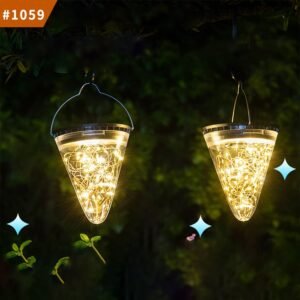 house garden lighting solar hanging light outdoor party wedding solar led lights