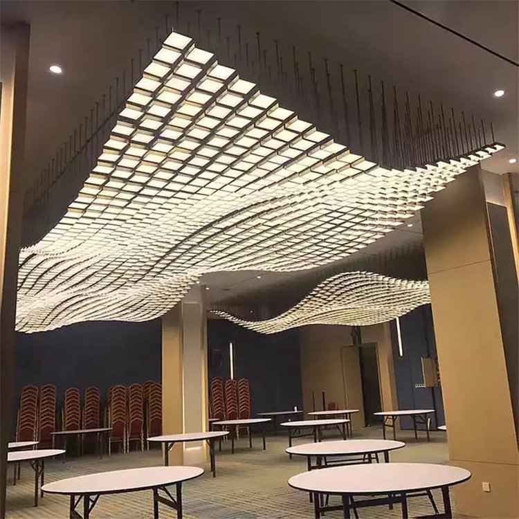 pendant lights villa commercial center large project custom led chandelier - Image 4