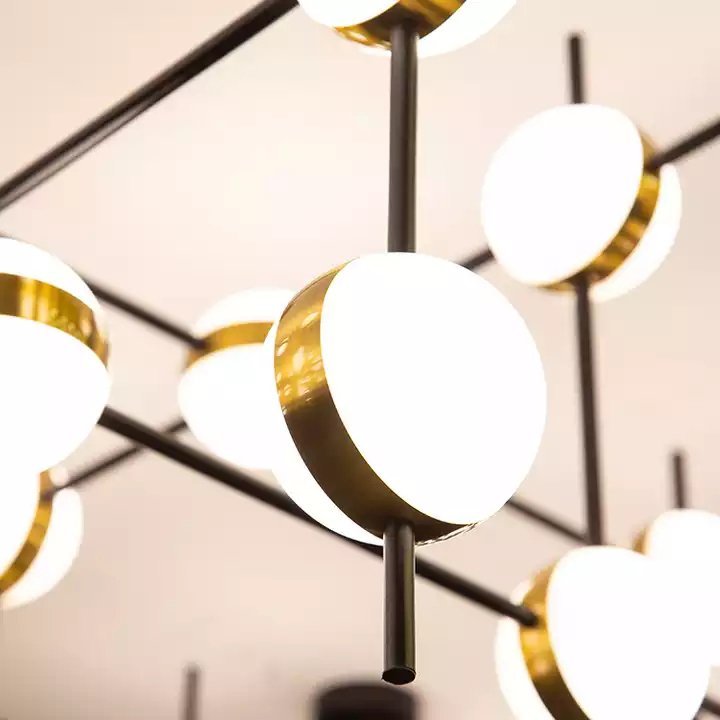 lighting pendant hotel lobby large project custom ball led pendant light - Image 6