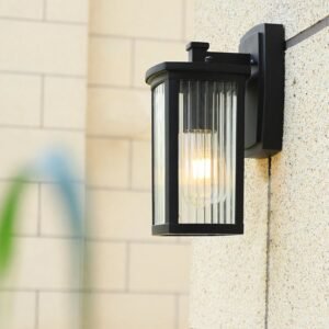 outdoor fence smart solar garden light ip65 light corridor solar wall lighting