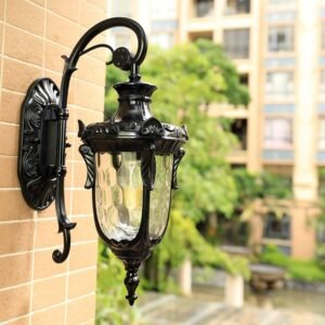 waterproof garden corridor light modern creative retro outdoor wall lamps home