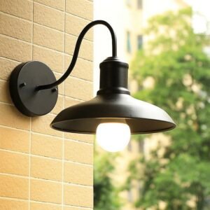 waterproof corridor light modern creative retro outdoor wall lamps for home