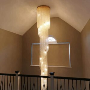 French Crystal Chandelier for Living Room & Staircase