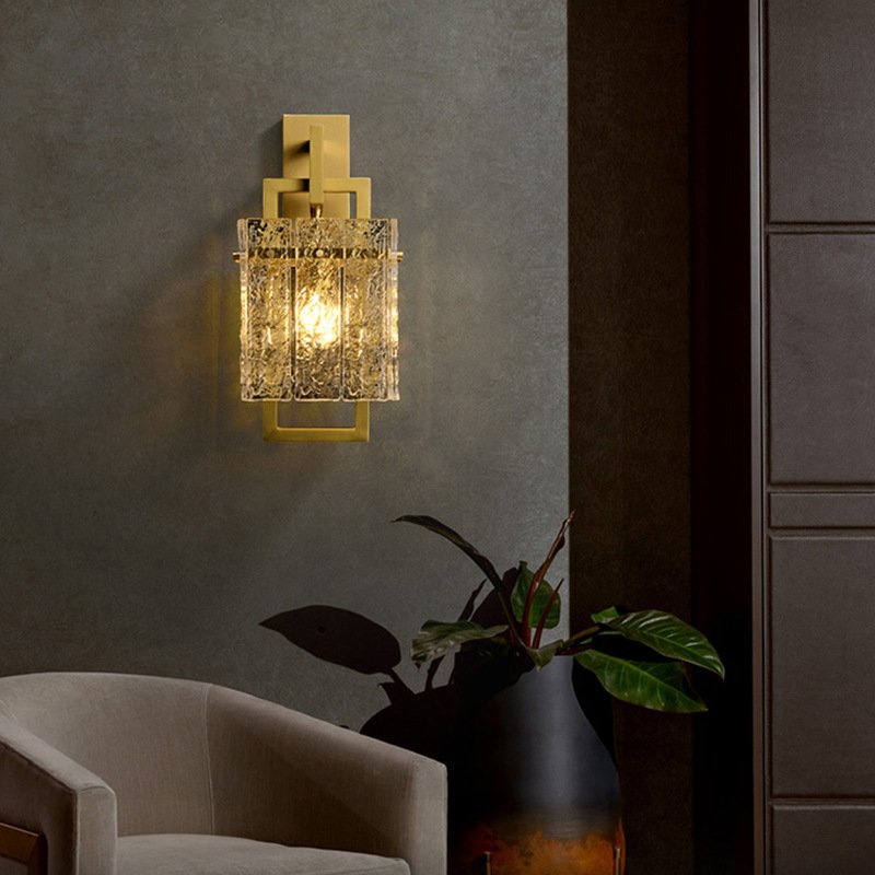 Modern Luxury Solid Brass Wall Sconce for Feature Wall & Living Room - Image 2