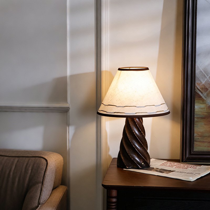 Wabi-Sabi Table Lamp for Bedroom & Study