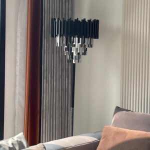 American Crystal Artistic Floor Lamp for Living Room