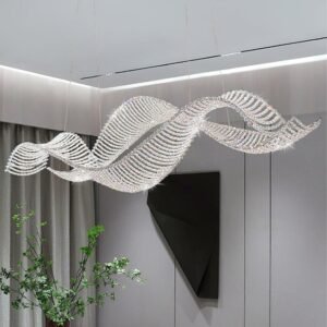 Modern Luxury Crystal Artistic Table Lamp for Dining Room & Reception