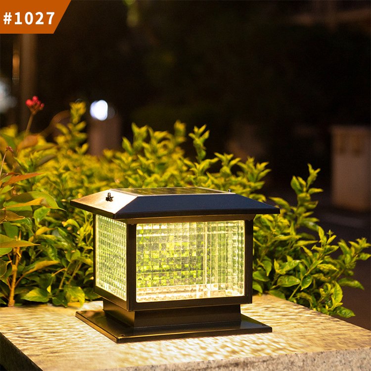 outdoor courtyard light villa garden wall light waterproof column pillar lights