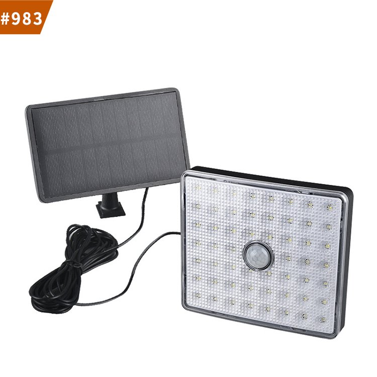 solar panel garden light waterproof led solar lights outdoor sensor wall lamp