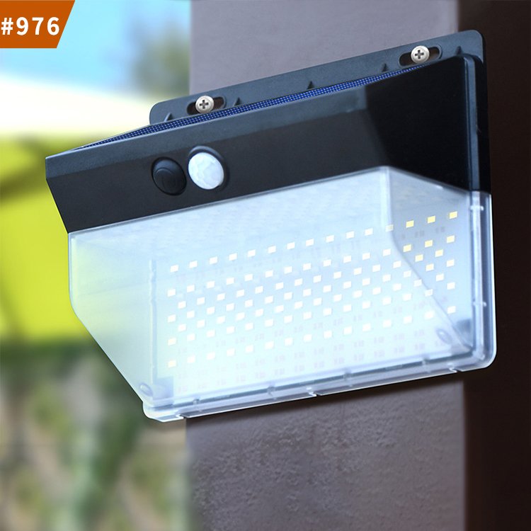 out door solar wall lights outdoor ip65 waterproof sensor solar light for garden