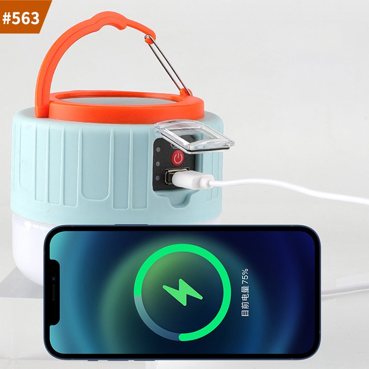 hiking bbq outdoor emergency lamp solar rechargeable led camping light lantern