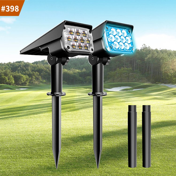 landscape spotlights outdoor lamps for yard garden solar powered wall lights