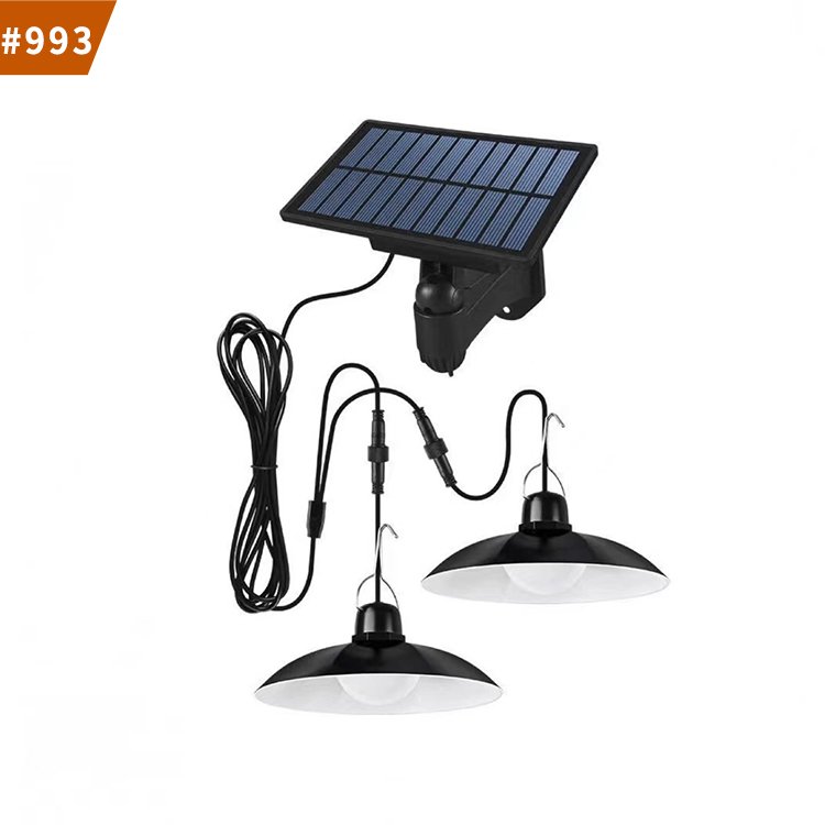 solar pendant light outdoor solar lights indoor for camping garden yard