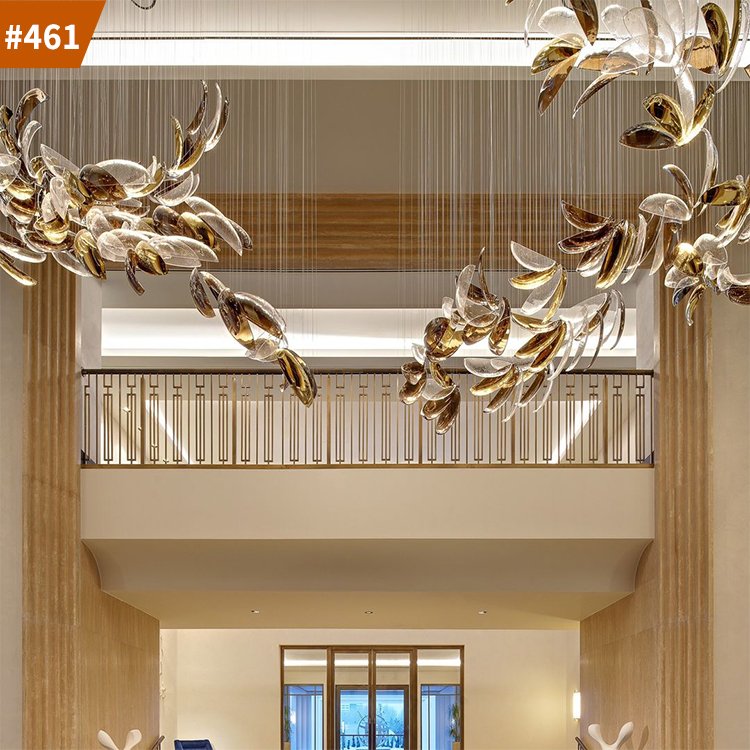 chandelier shopping mall  lighting decorative large luxury chandelier modern