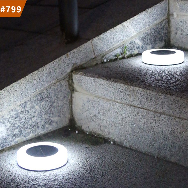 waterproof lawn solar ground floor buried lamp garden underground solar light