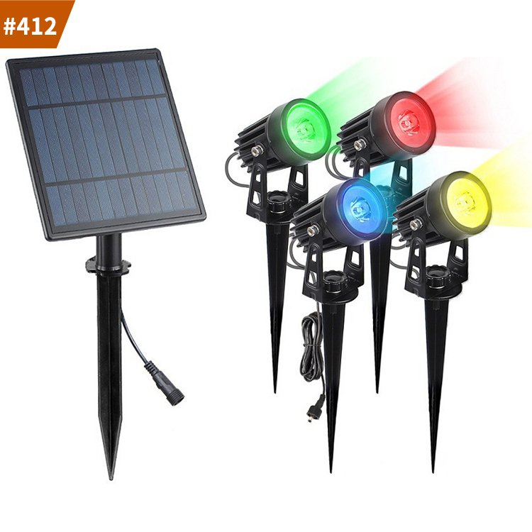 landscape lights for lawn tree decoration rgb solar garden light outdoor