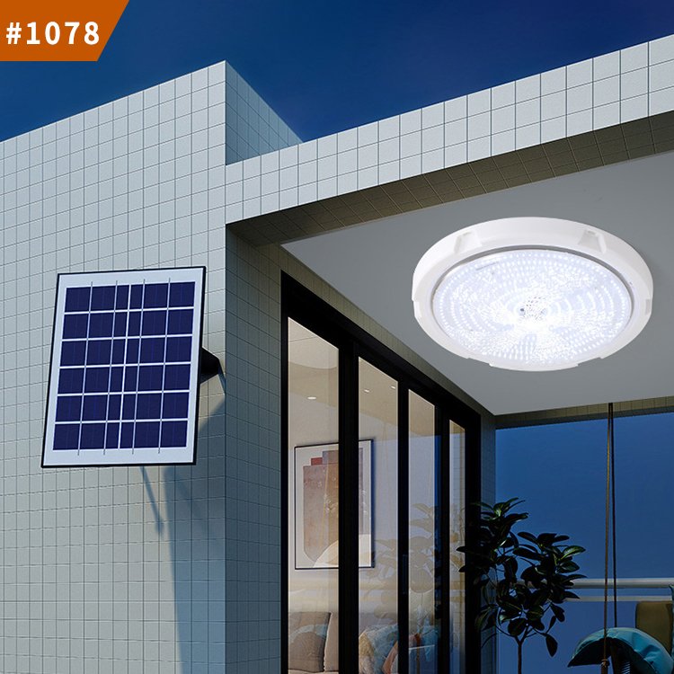 solar ceiling indoor living room bedroom courtyard lighting balcony led