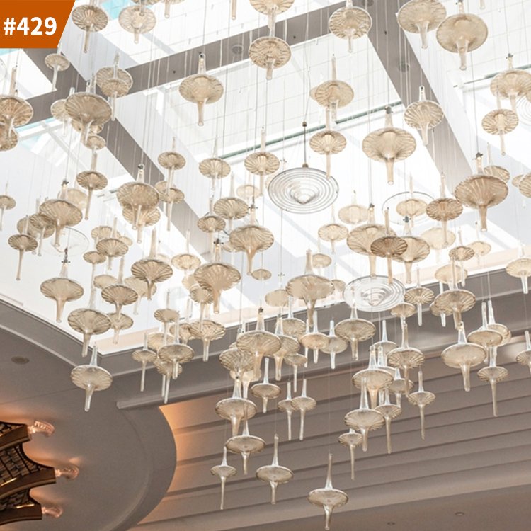 wedding lights living room blown glass chandeliers & pendant lights decoration