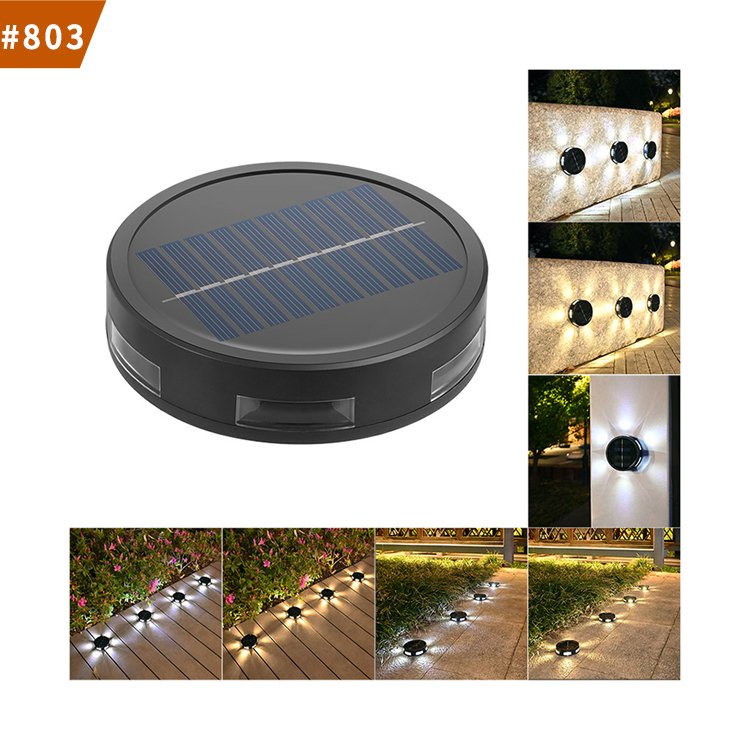 outdoor garden home decorative hanging light solar round led road stud light