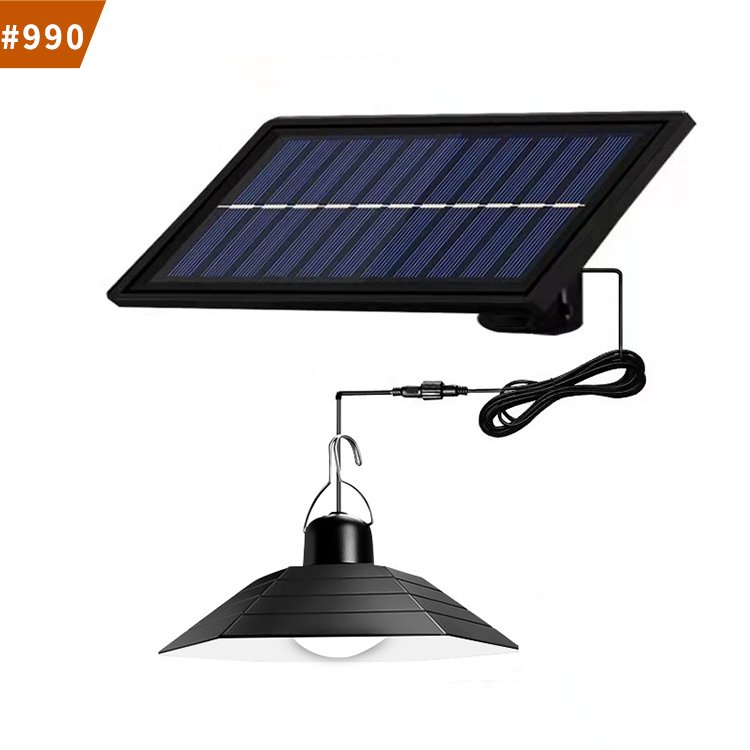solar split chandelier led bulb outdoor waterproof remote landscape street light