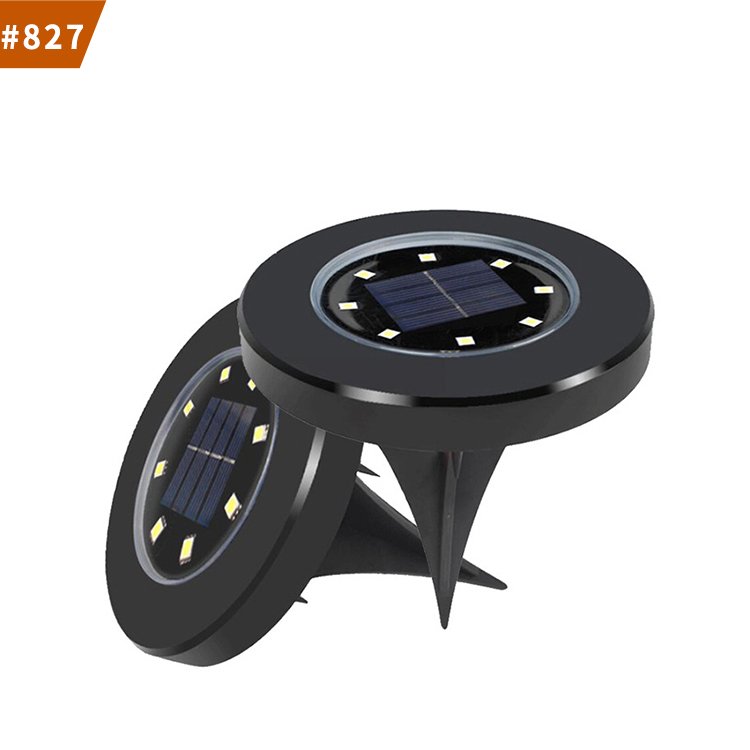 led solar night light outdoor solar power buried lights underground lamp