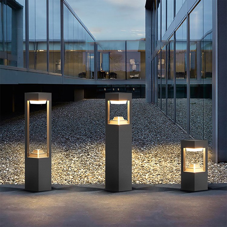 lamp led exterior lawn garden landscape courtyard waterproof column lawn lamp