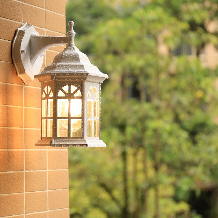 vintage waterproof corridor light modern retro outdoor wall lamps for home